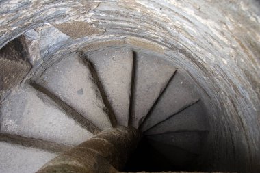 Bodrum katına döner merdiven