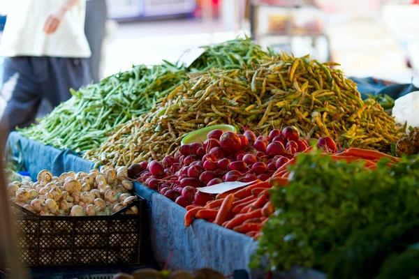 Groenten Boerenmarkt — Stockfoto