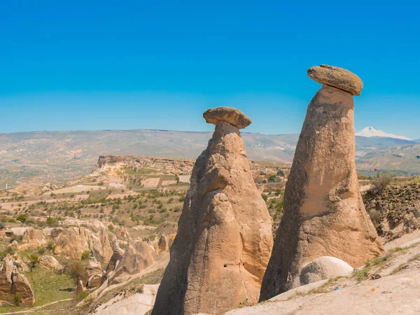 Cappadocia. Göreme Milli Parkı. Anadolu. Falice kaya