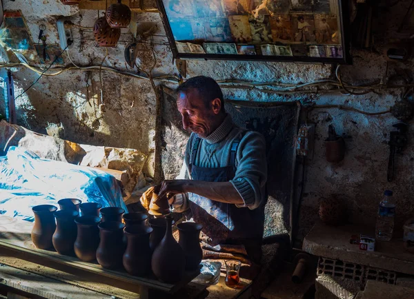 Göreme Milli Parkı. Cappadocia Seyahat. Anadolu seramik gezisi