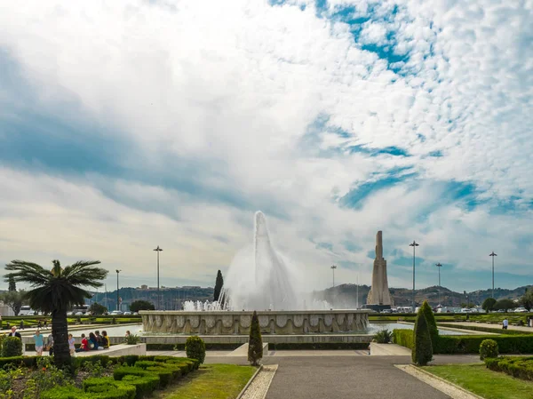 Portekiz Lizbon şehir. Portekiz Lizbon şehir. Antik çeşme. Belem