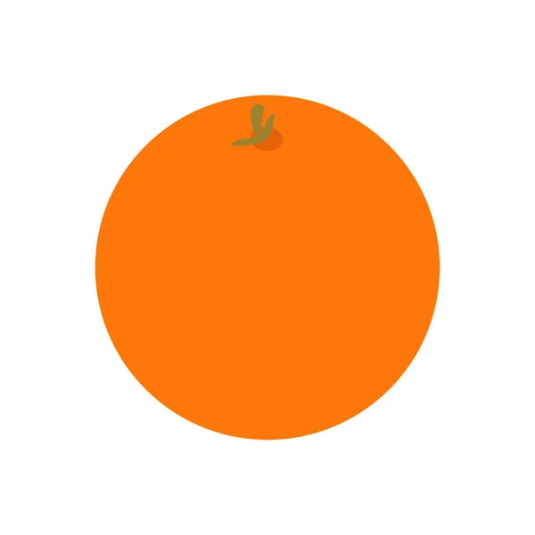 Illustration Vectorielle Des Oranges Icône Orange — Image vectorielle