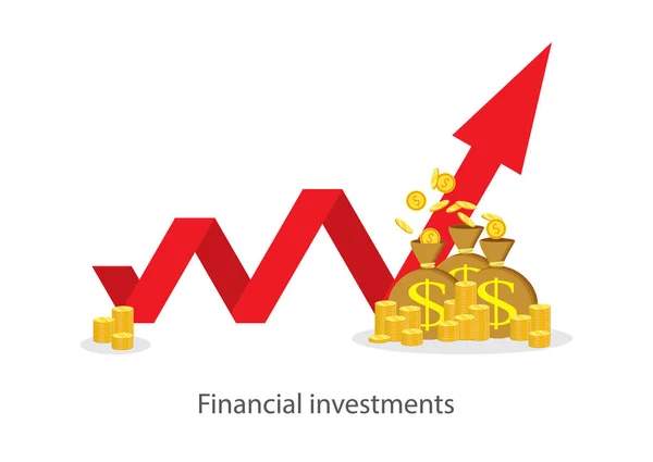 Conceito Angariação Fundos Segurança Financeira Investimento Ícone Vetorial —  Vetores de Stock