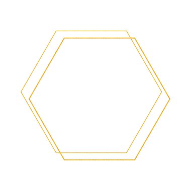 Beyaz arka planda klasik tarzda altın çerçeve. Çizgi sanatı dekoratif tasarım için zarif bir sınır. İzole vektör çizimi. Düğün davetiyesi için hafif efekt.