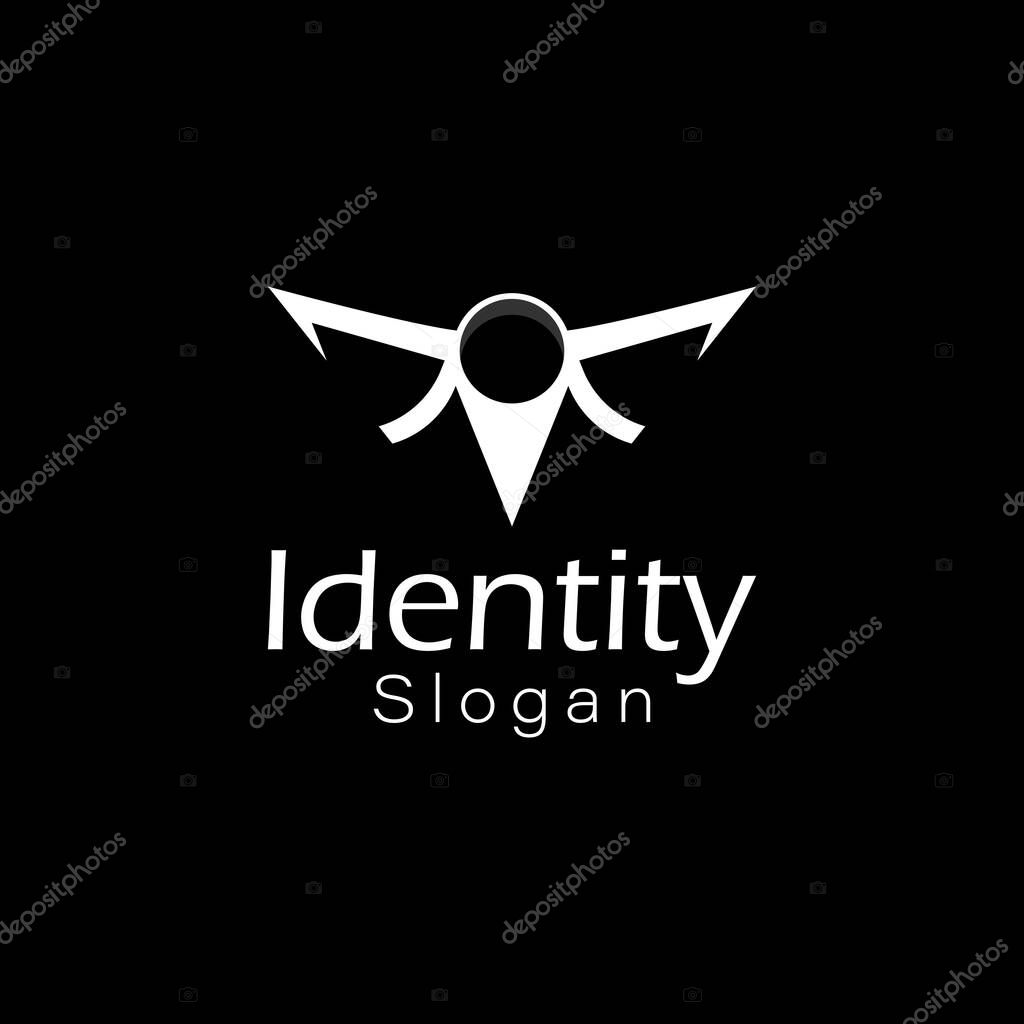 Navigator Spider Drone Monogram with black background.