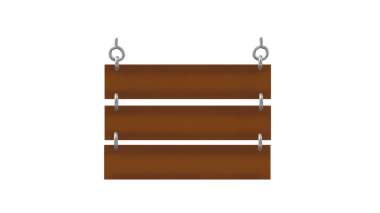 Mesajınızı yazmak için ahşap dokuma alanını işaretleyin. İllüstrasyon Okunun işaret ettiği zincir PNG arkaplanı.
