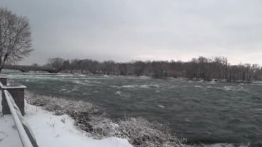 Kışın Niagara Nehri