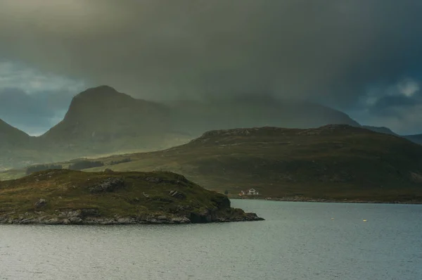 Mooi Uitzicht Bergen Lofoten Eilanden Noorwegen — Stockfoto