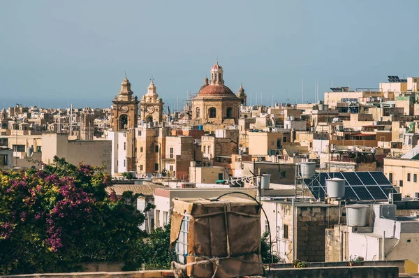 Městské Pohled Cospicua Malta — Stock fotografie