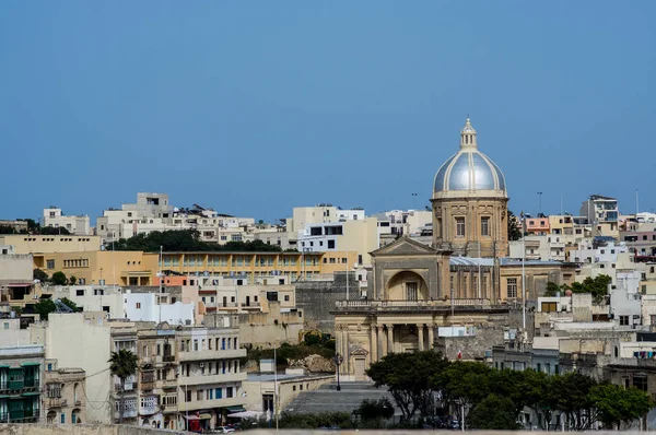 Pohled Kostel Saint Joseph Kalkara Malta — Stock fotografie