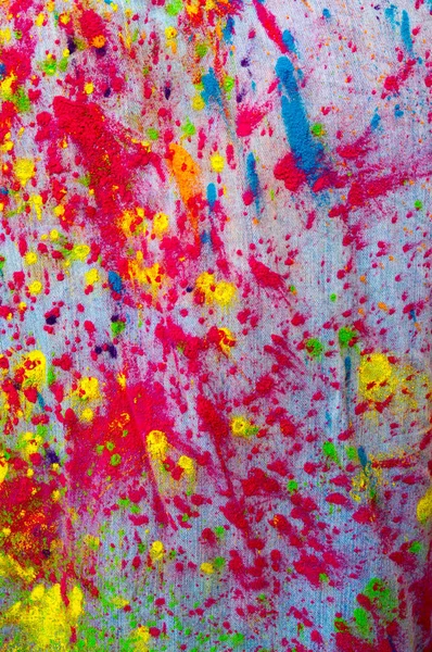 Pintura Seca Multicolor Paño — Foto de Stock