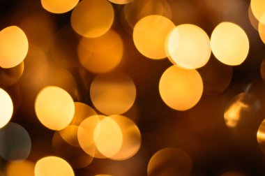 Soyut çelenk ışık bokeh