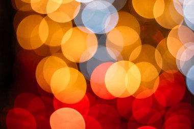 Soyut çelenk ışık bokeh