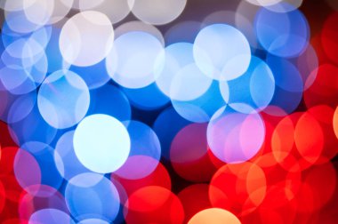 Soyut çelenk ışık bokeh