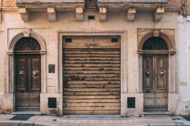 Malta geleneksel ev, sokak görünümü, Malta