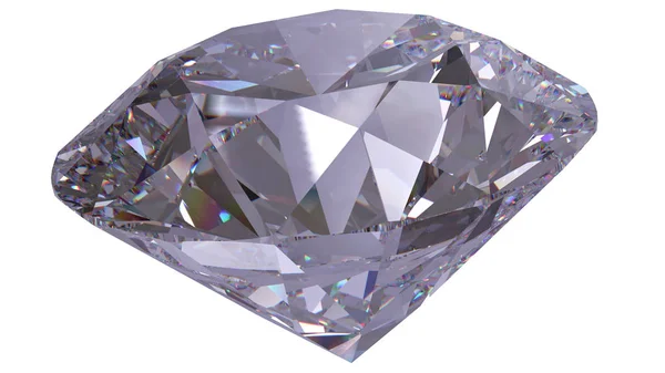 Diamond smycken 3d render — Stockfoto