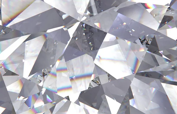 シームレスなダイヤモンドパターン - 結晶背景のイラスト — ストック写真