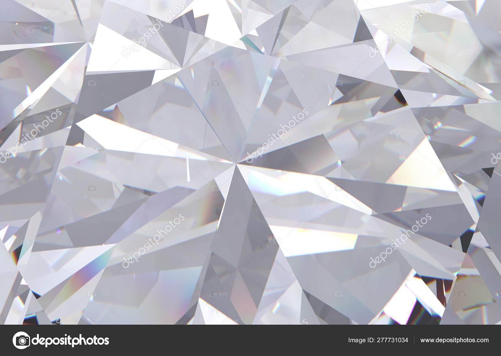 Abstract geometric white diamond multi layered background. 3d render model  Stock Photo by © 277731034