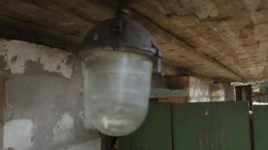 Eski tarz sokak ışık vintage fener