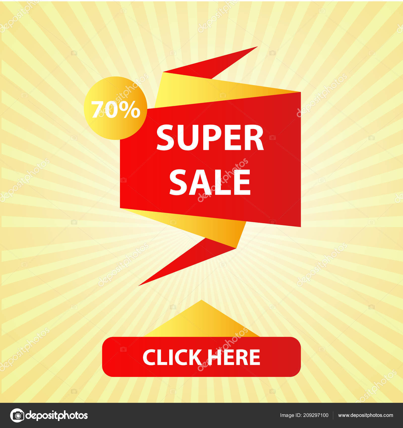 Super Venta Ilustración Marketing Temporada Día Fiesta SUPER OFERTAS Precio De Descuento Compre Nueva Temporada