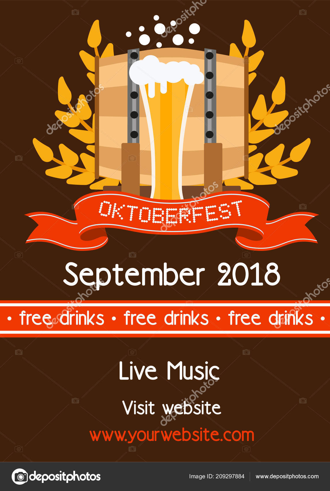 Oktoberfest Party Decoration Oktoberfest Celebration Traditional