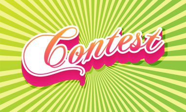 Yarışma illüstrasyon grafik kazanmak insanlar. Moda kazanan rekabet işareti arka plan yazı izole. Vektör giveway güzel öğesi Yarışması. Metin lüks zannetmiyorum kart sanat. Duyuru afiş düz.