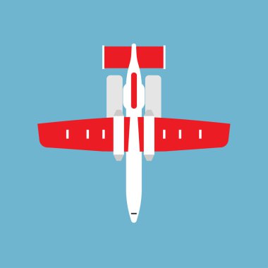 Airbus kalkış pisti uluslararası beyaz uçak üst görünüm fl