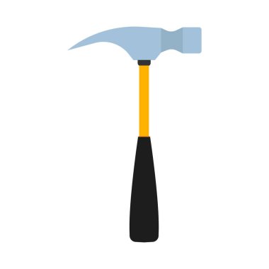 Çekiç pençe sanayi düz çelik işaret işçisi. Güç atölyesi düzeltmesi 