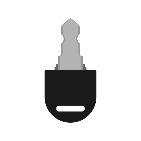 Coche clave de transporte símbolo de seguridad icono vectorial. Seguro de bloqueo de vehículos — Archivo Imágenes Vectoriales