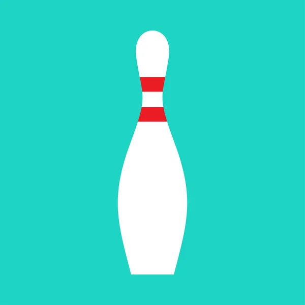 Bowling broche loisirs passe-temps loisirs divertissement si — Image vectorielle