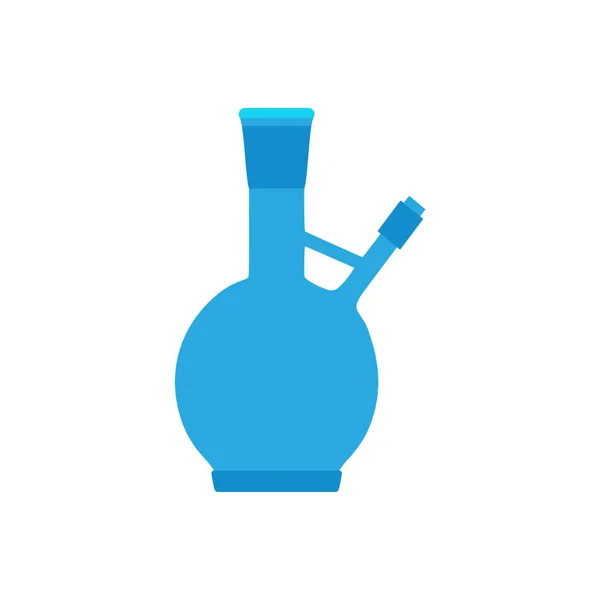Beaker straus flask educação sinal vetor ícone. Descoberta lab de —  Vetores de Stock