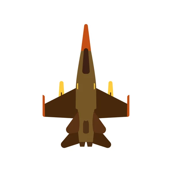 Angriff Flugzeuge Draufsicht grünes Vektorsymbol. Fluglinie tran — Stockvektor