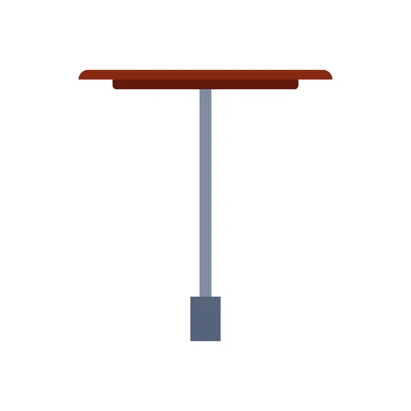 Ikona vektoru zobrazení na straně tabulky nábytek izolovaný interiér. Busines — Stockový vektor