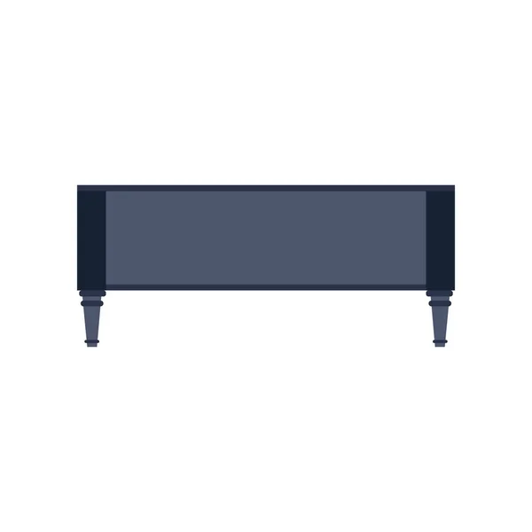 Soffbord dryck koncept brun trä närbild ikon bakgrund — Stock vektor
