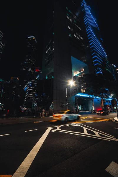 Fütüristik Singapur yollar. Ekim 2018