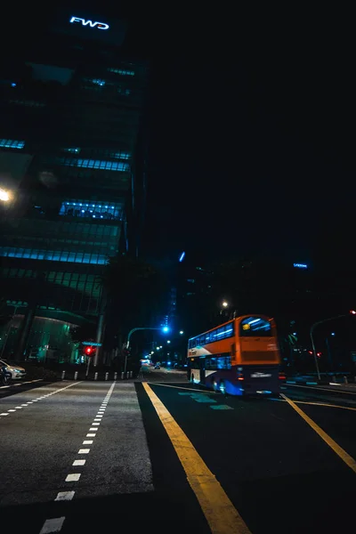 Fütüristik Singapur yollar. Ekim 2018