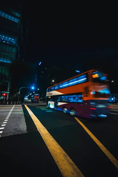 Fütüristik Singapur yollar. Ekim 2018
