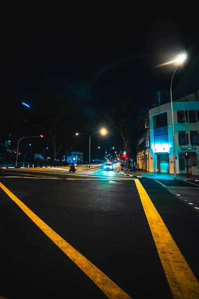 Fütüristik Singapur yollar. Ekim 2018