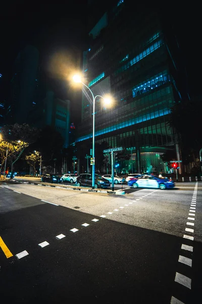 Fütüristik Singapur yollar. Ekim 2018