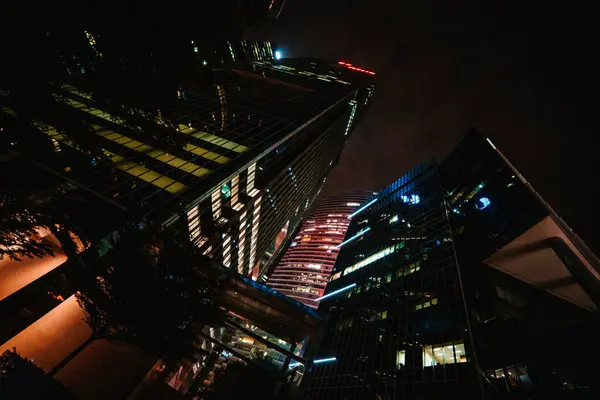 Fütüristik Singapur yollar. Ekim 2018