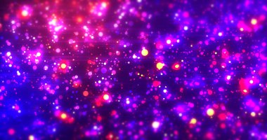 Galaksi başka bir dünya portalı, parçacıkları ve çizgileri parıldatan animasyonlar açıyor. Olağanüstü derin uzay kozmik büyük patlama bg astronomi tozu. Bulutsu bulutu oluşumu, yıldızlı gece. Zaman yolculuğu gemisi bg.