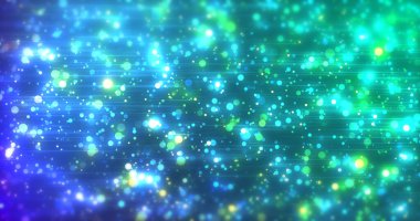 Galaksi başka bir dünya portalı, parçacıkları ve çizgileri parıldatan animasyonlar açıyor. Olağanüstü derin uzay kozmik büyük patlama bg astronomi tozu. Bulutsu bulutu oluşumu, yıldızlı gece. Zaman yolculuğu gemisi bg.