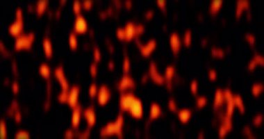 Burning flames smoke fire ember particles rising up 4K overlay effect on black. Realistic surreal flames of fire slowly rising up on black. Concept of hell, evil spreading in world. Hot burning smoke