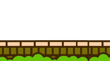 Kahverengi bir taş köprü yeşilliğin üzerinde kesişir, bağları, geçişi ve farklı yolları ve yolculukları birleştiren dayanıklılığı simgeler.