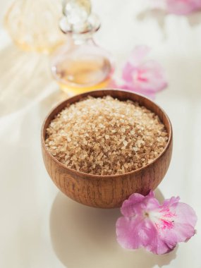 Deniz tuzu, doğal el yapımı Sabun, doğal kozmetik yağı ve colorf