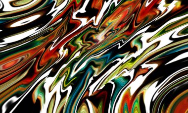 Dalga soyut ve renkli modern tarzı tasarım arka plan girdap. dergi, kitap, broşür vb. arka plan kullanmak için geniş format