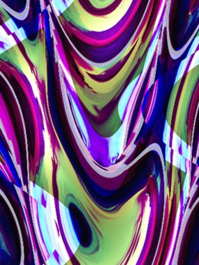 Dalga soyut ve renkli modern tarzı tasarım arka plan girdap. dergi, kitap, broşür vb. arka plan kullanmak için geniş format