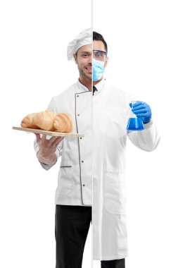 Kimyager ve Şefler outlook fotoğraf karşılaştırılması.