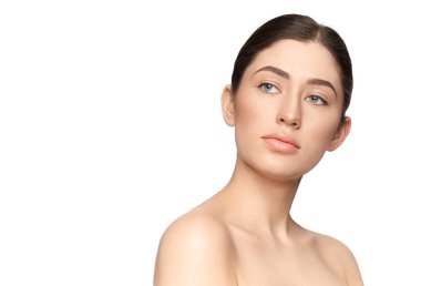 Muhteşem modeli ile çıplak omuz uzağa arıyorsunuz.