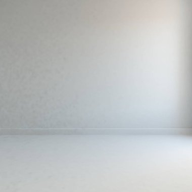 Boş İskandinav odası iç ahşap zemin ile fikir. Ev nordic iç. 3D çizim - illüstrasyon